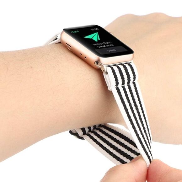Striped Stretchy Loop Band for Apple Watch